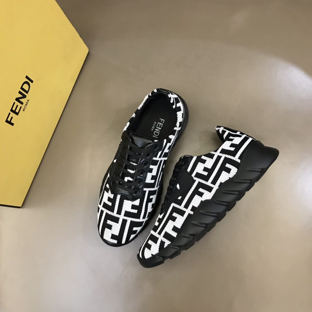 F**di Force White Sneakers For Men