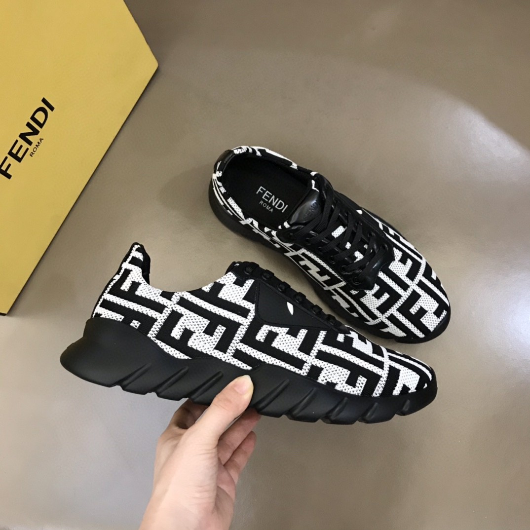 F**di Force White Sneakers For Men