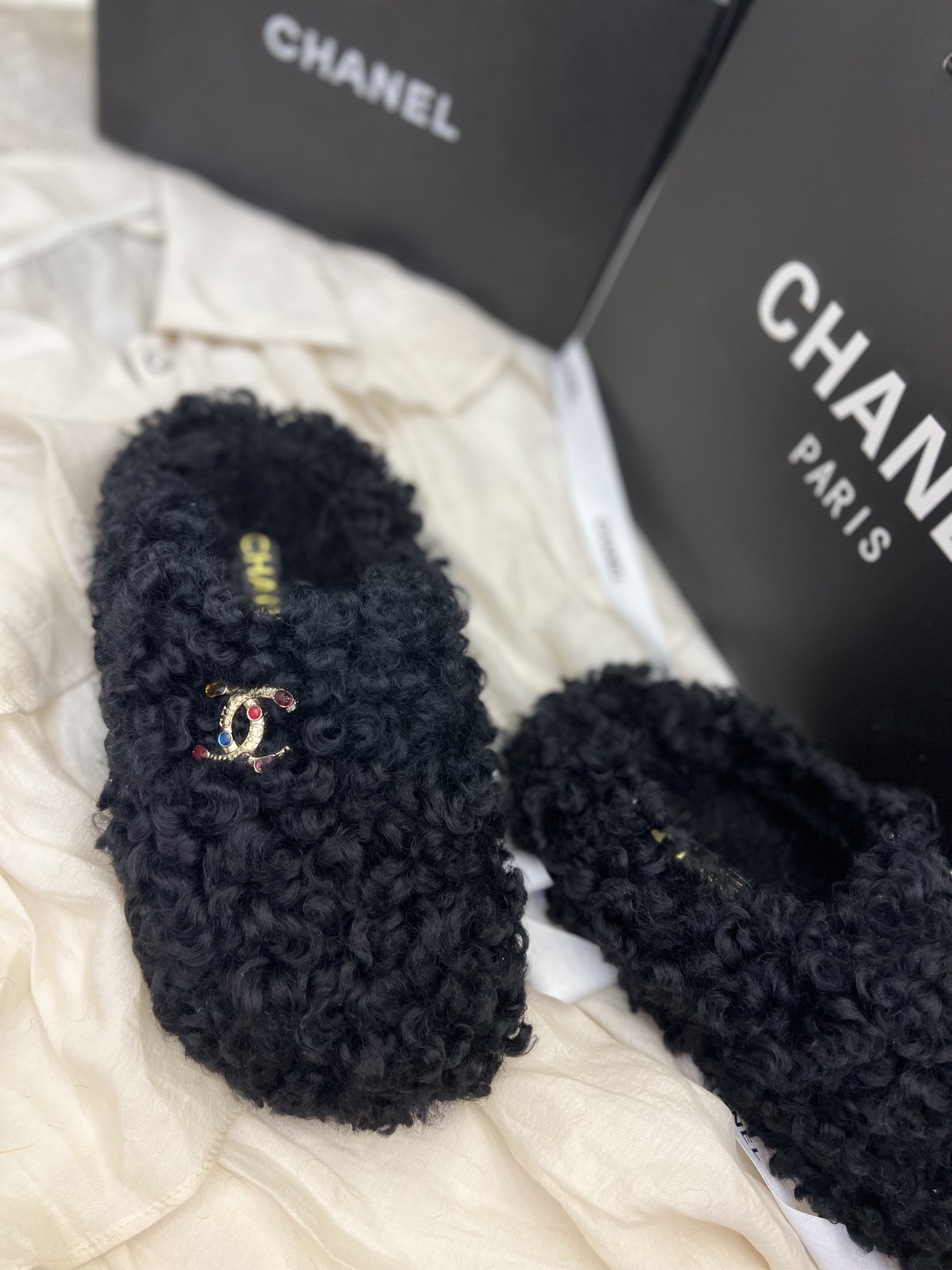 Ch**el Women’s Mules Black For Women
