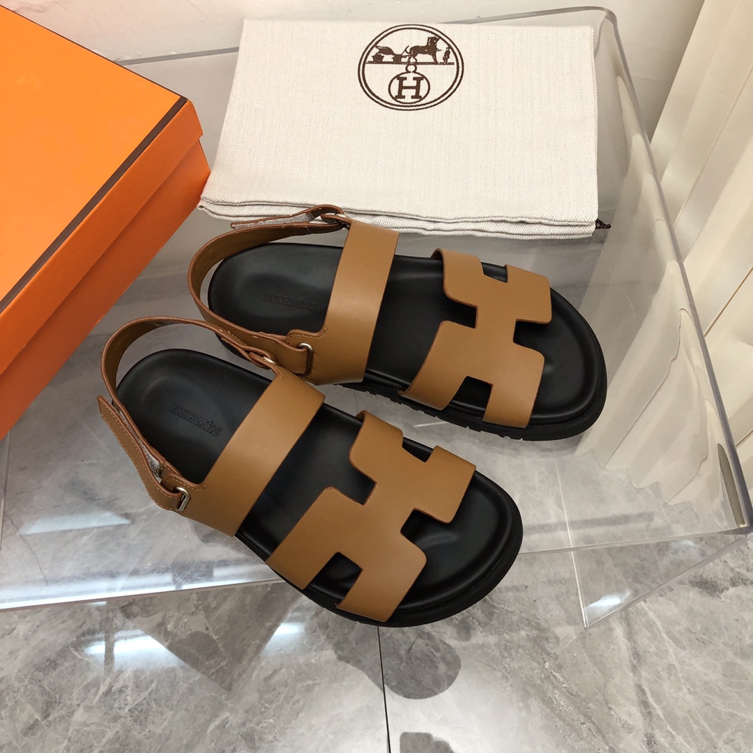 H**me5 Chypre Blanc Sandal Brown For Women