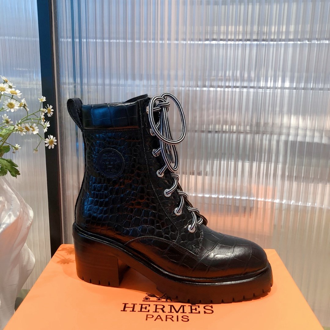 H**me5 Fresh Ankle Boots Black For Women 1.6in/4cm