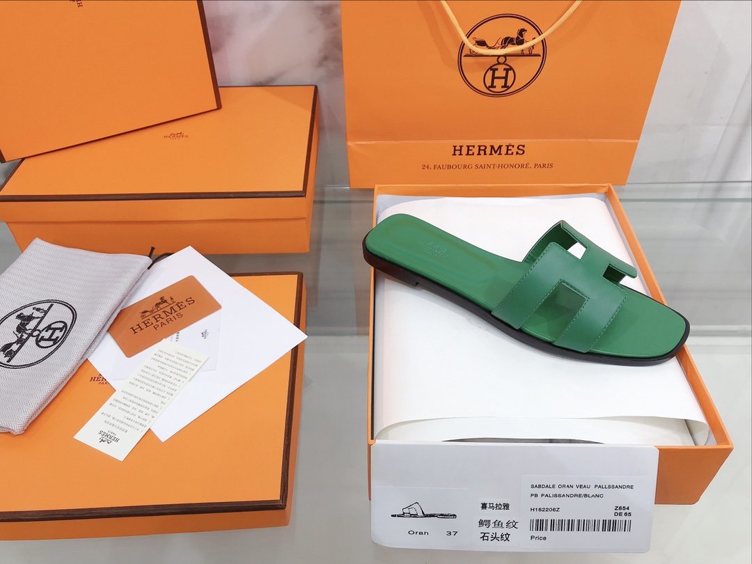 H**me5 Oran Sandal Green For Women
