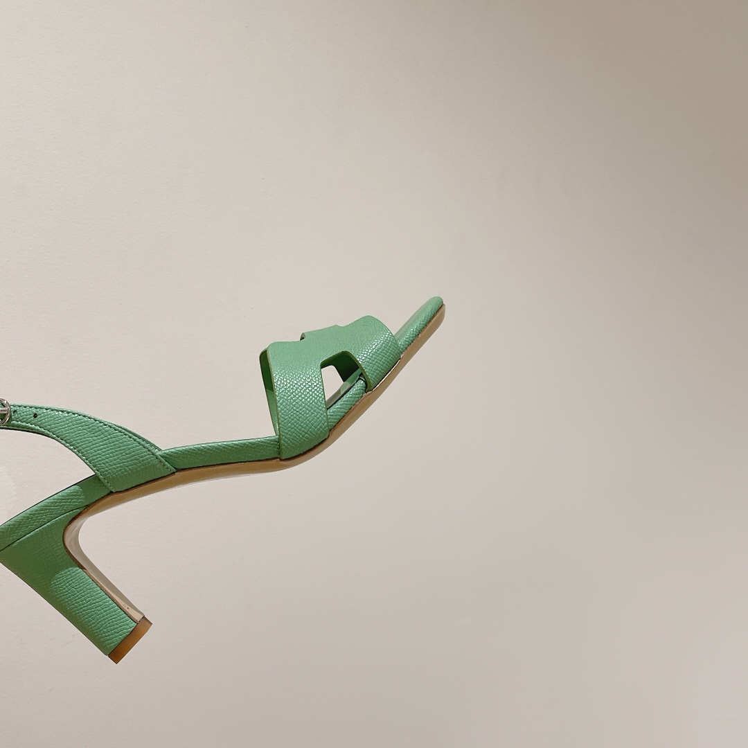 H**me5 Eternite Sandal Green For Women 2.7in/7cm