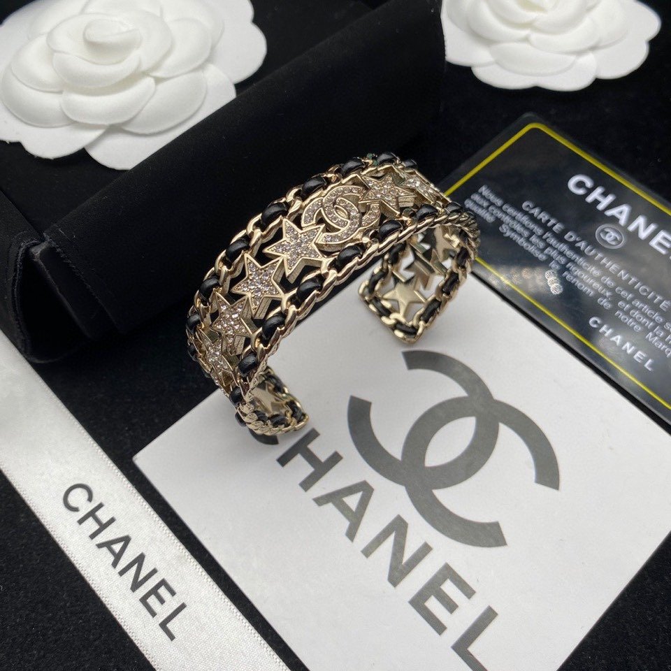 Ch**el Star Bracelet Gold For Women